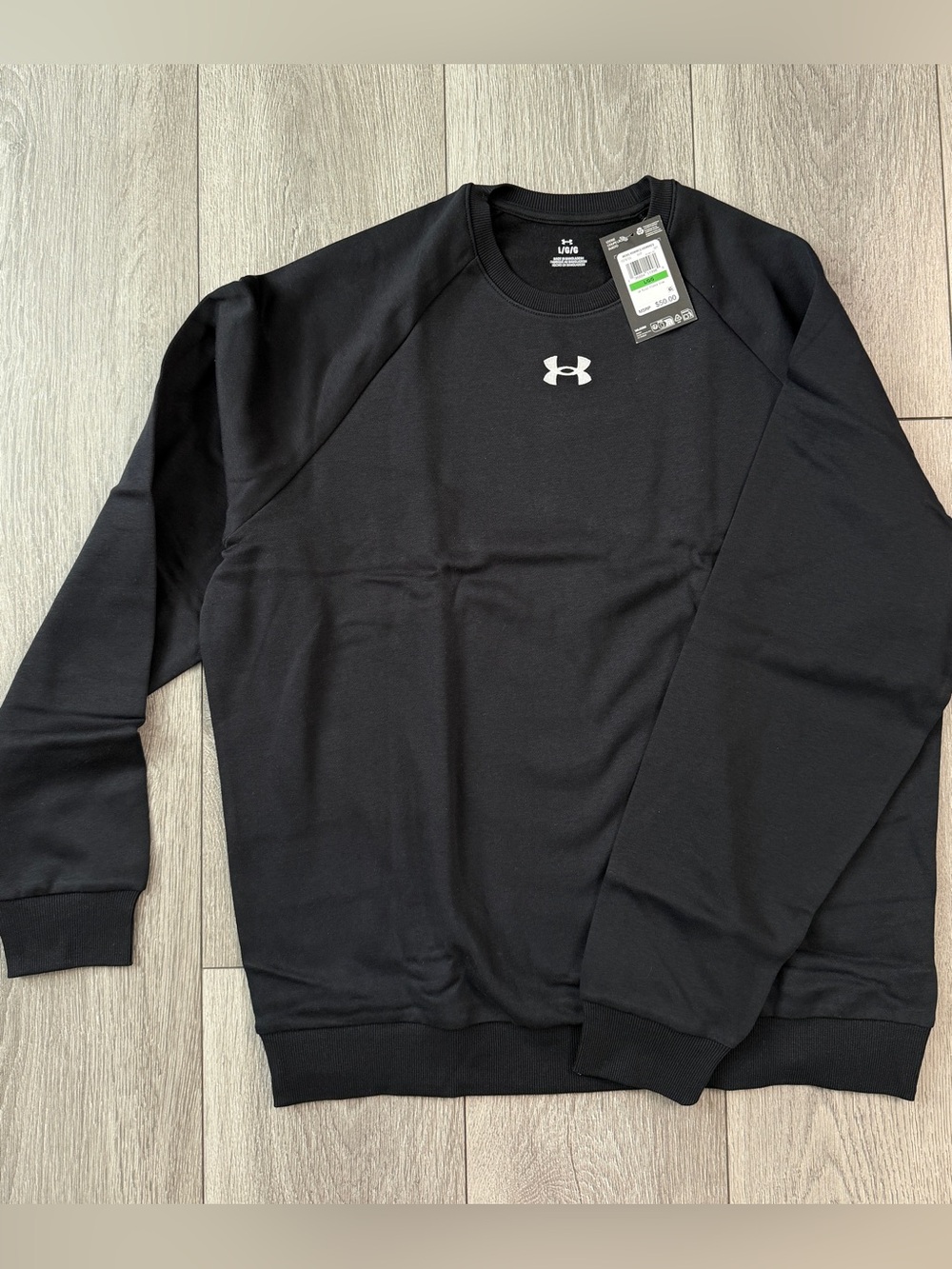 Under Armour Rival Fleece Crew Sweatshirt NWT Size Large